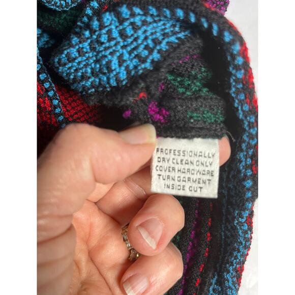 St. John Evening Sequin Stretch Knit Asymmetrical Top Size 8 Cocktail Party - Picture 9 of 12